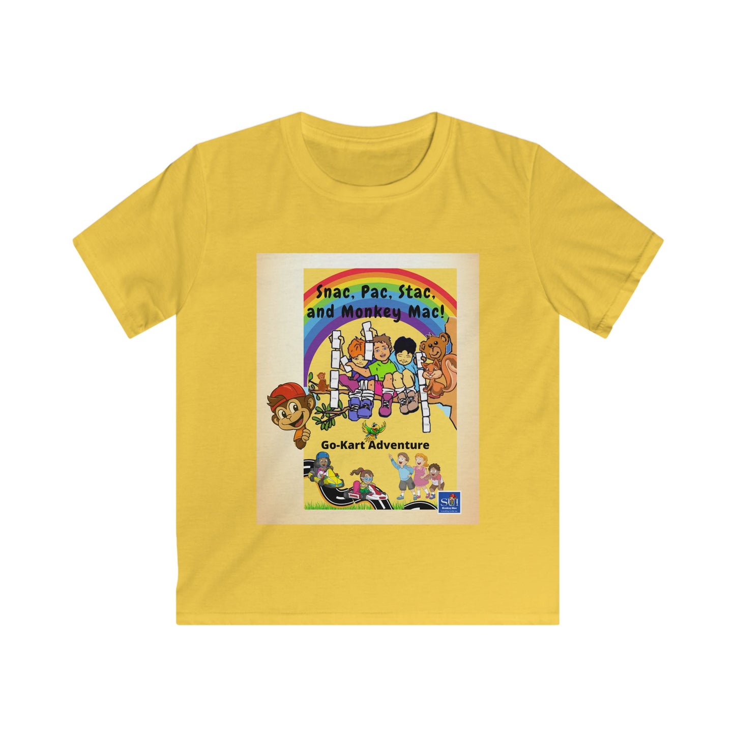 Kids Retro Cartoon T-Shirt - Fun Adventure Design