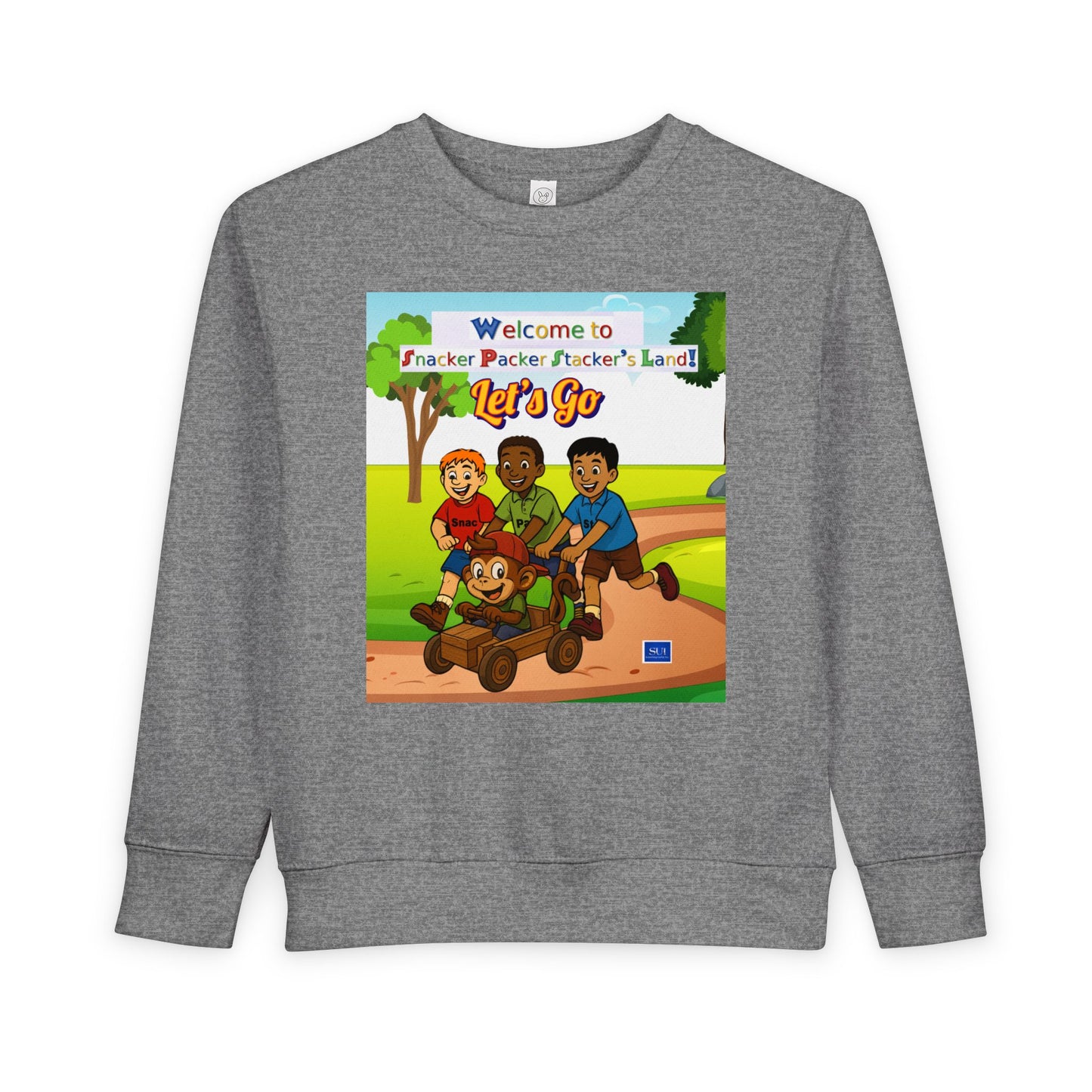 Toddler Sweatshirt - Welcome to Fun Adventures! Let's Go!