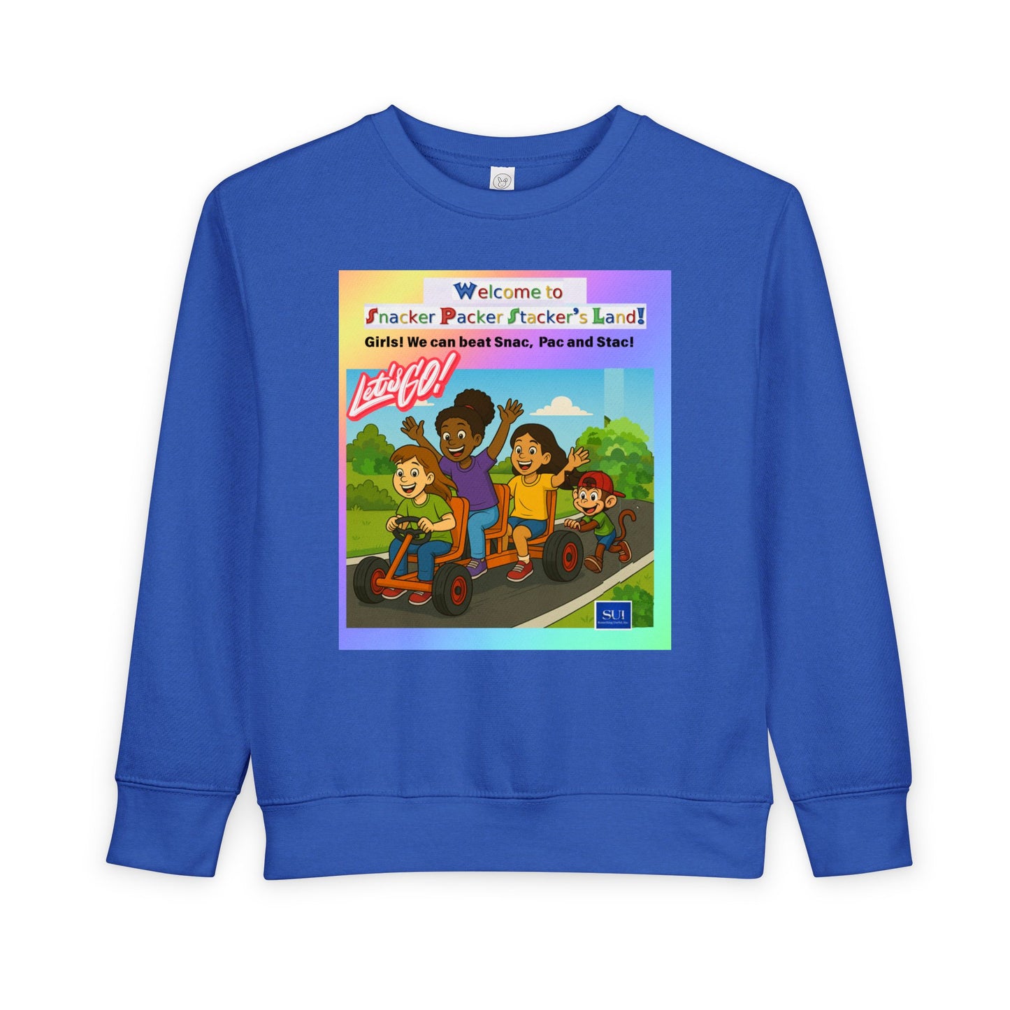 Toddler welcome to Sacker Packer's Land Toddler Sweatshirt - Fun & Playful Kids Apparel