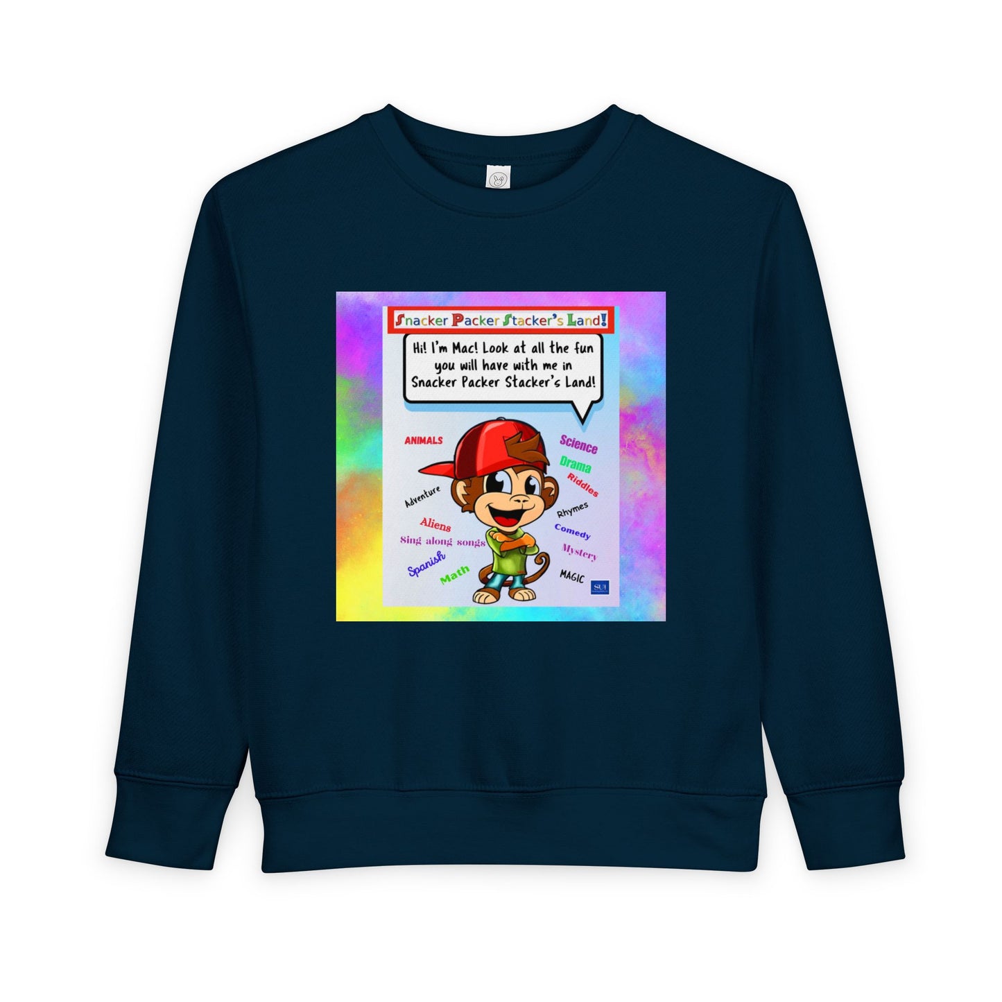 Toddler Sweatshirt with Playful Design - Perfect for Everyday Wear!