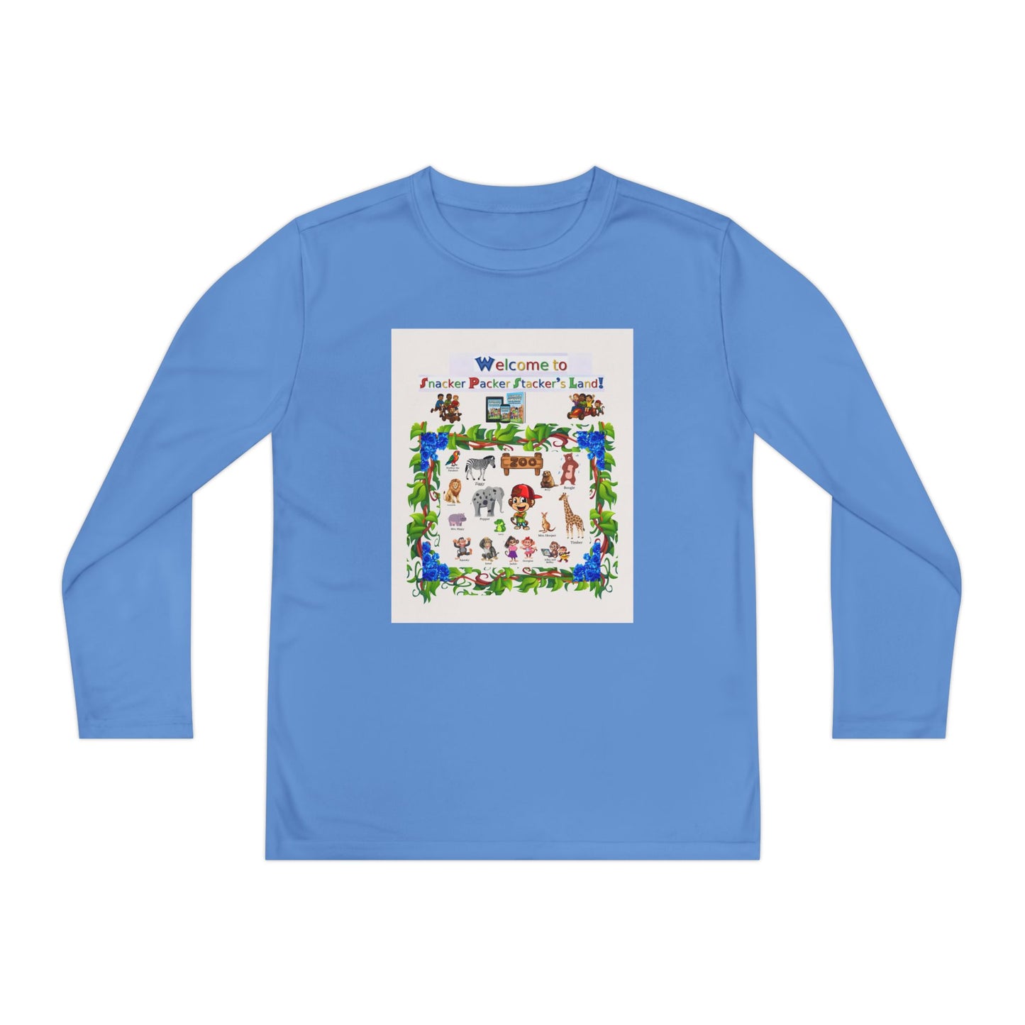 Youth Long Sleeve Tee - Welcome to the Petting Zoo Design