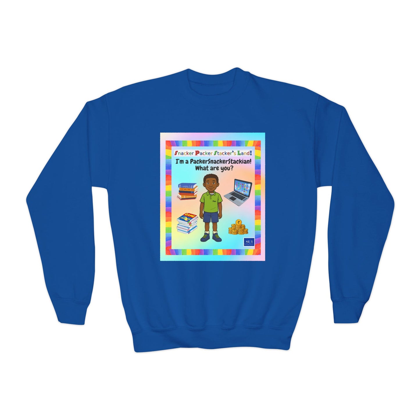 Youth Crewneck Sweatshirt - Perfect for Future Leaders!