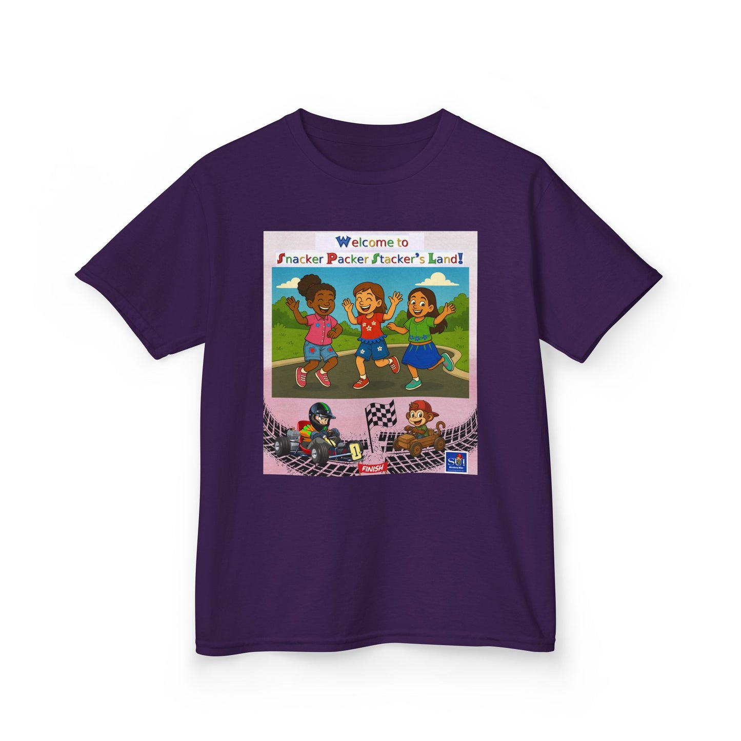 Kids Graphic Tee - Welcome to Snacker Packer's Land