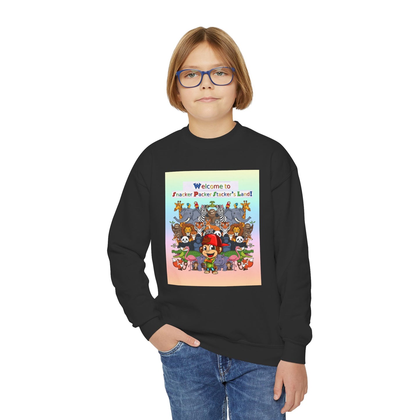 Youth, welcome to the Party Youth Crewneck Sweatshirt