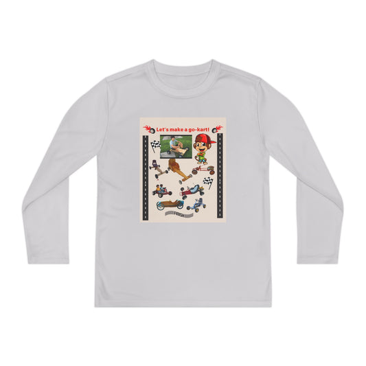 Youth Go-Kart Adventure Youth Long Sleeve Tee