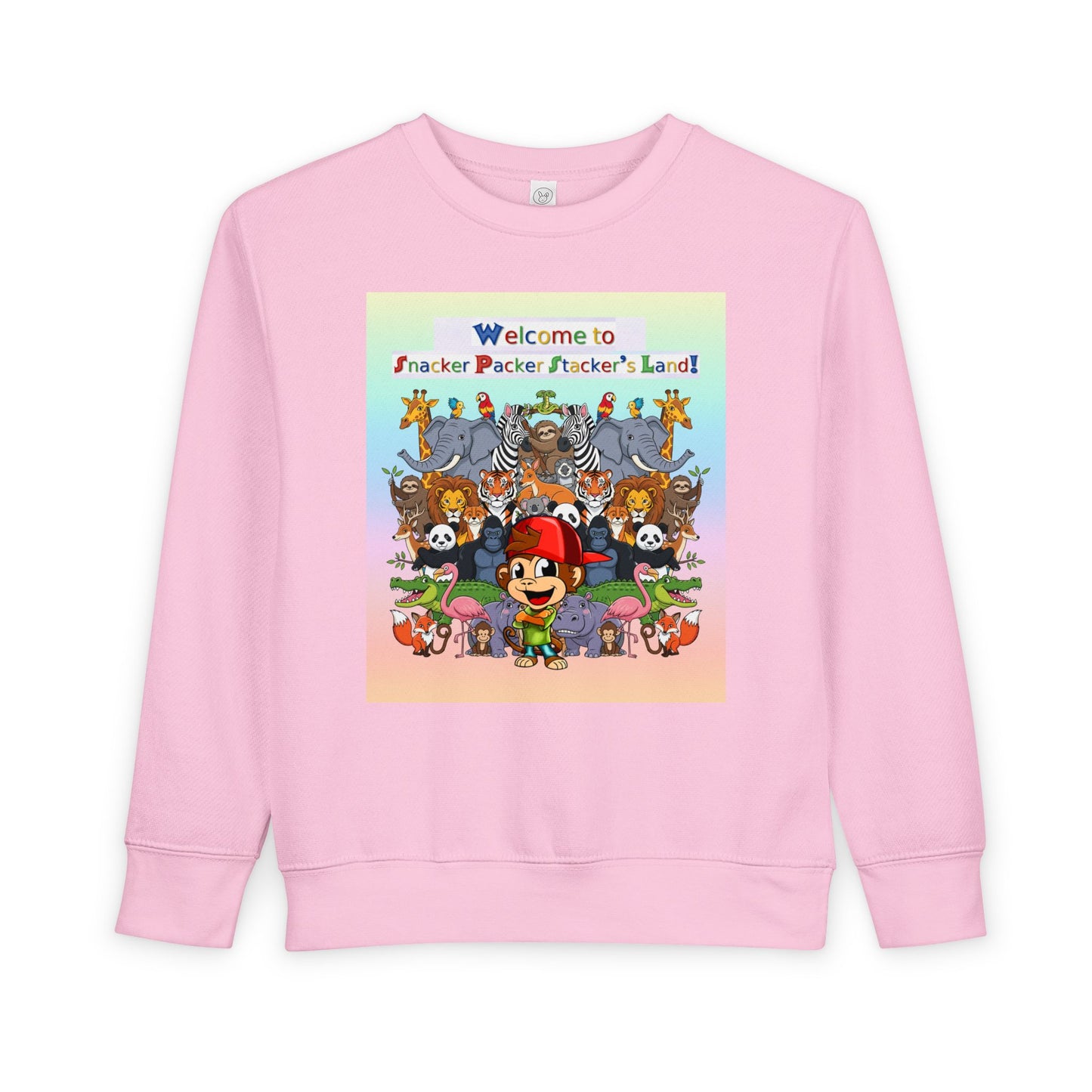 Toddler's welcome to Packer Puckers Land Toddler Sweatshirt