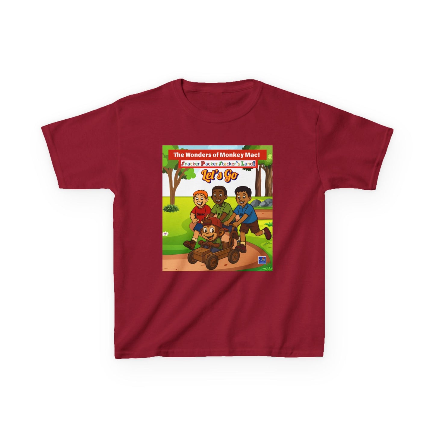 Kids Softstyle Tee - Welcome to Playtime Paradise Design