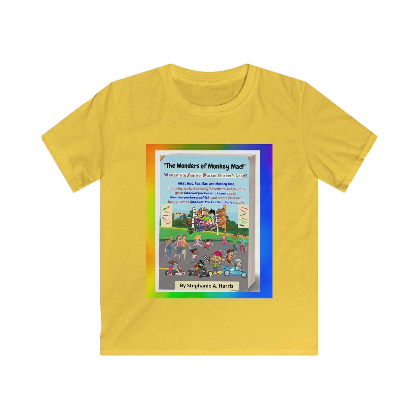 Kids Adventure Story Tee – 'The Wonders of Nicky Nact'