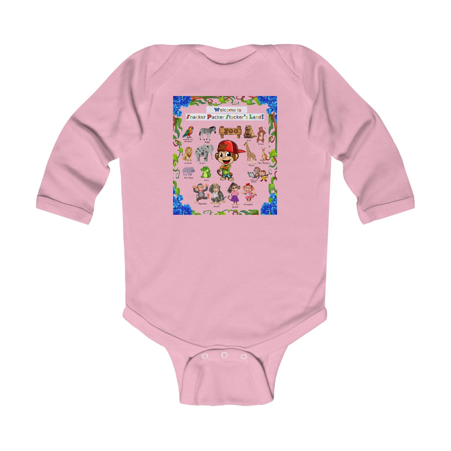 Colorful Infant Long Sleeve Bodysuit, Baby Shower Gift, Cute Baby Clothes, Newborn Outfit, Toddler Apparel
