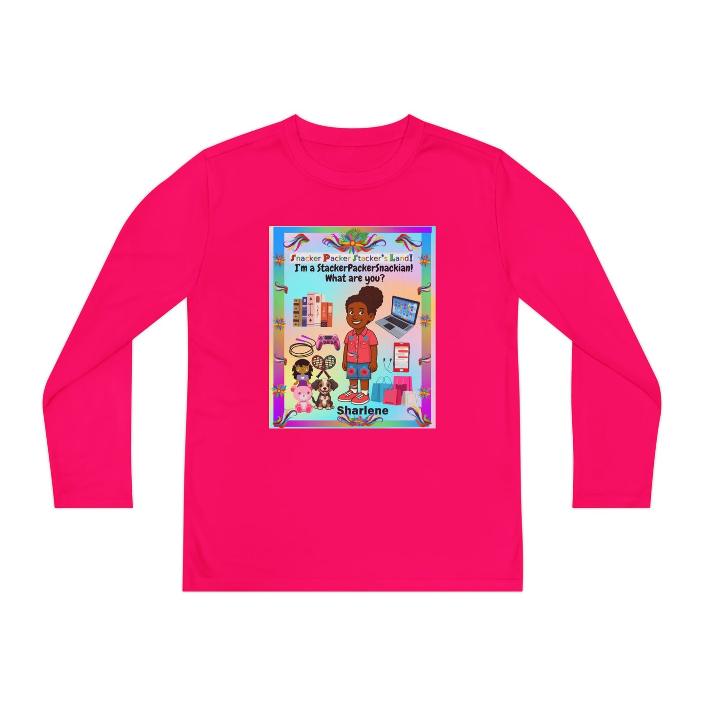 Youth Long Sleeve Tee — I’m a "StackerPackerSnackian!"  What are you?