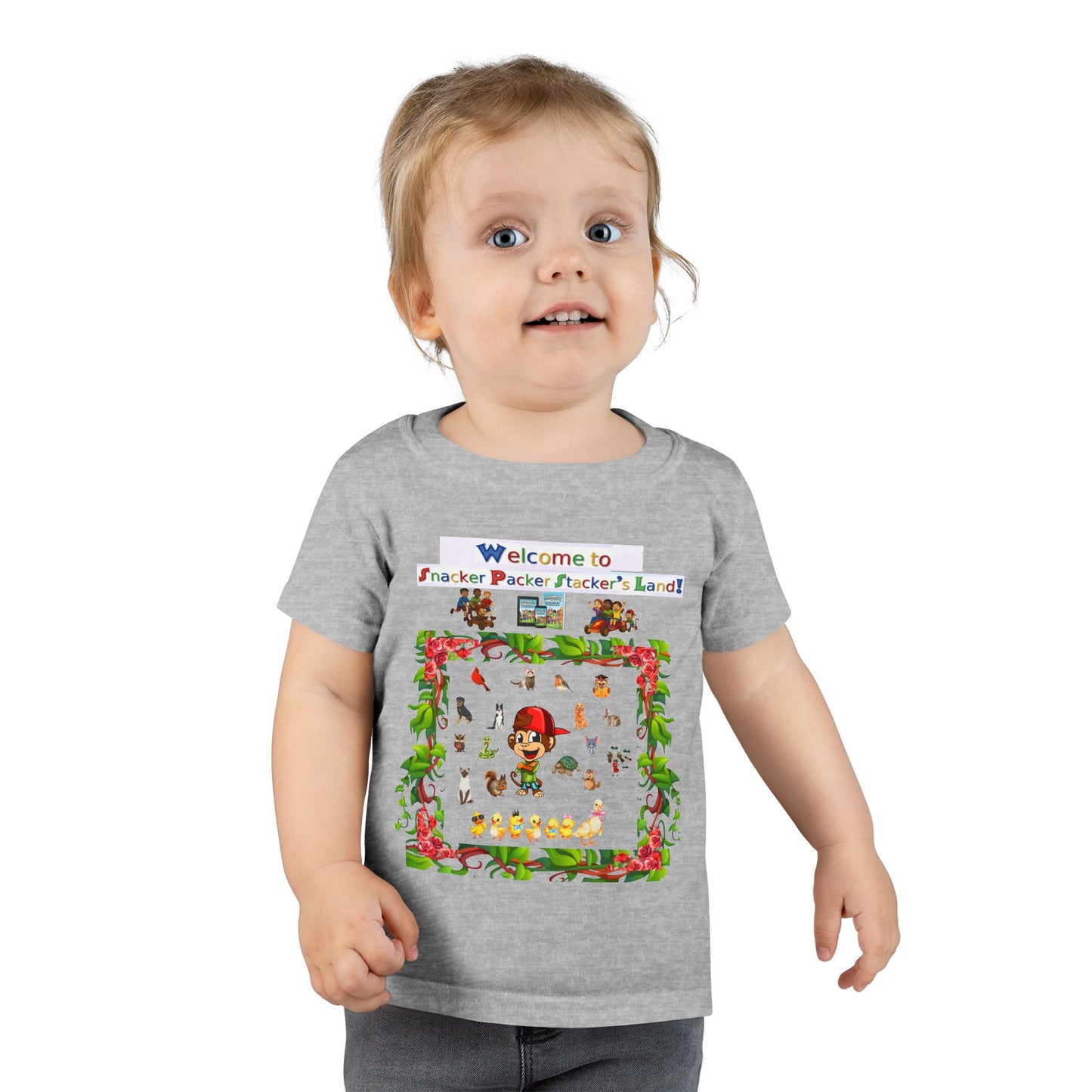 Welcome to Snacker Packer Stucker's Land Toddler T-Shirt