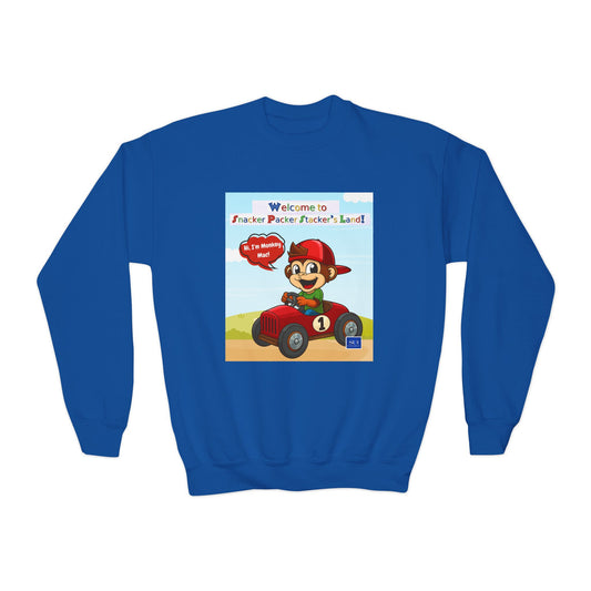 Youth Adventure Crewneck Sweatshirt - Welcome to Parker's Playful Planet
