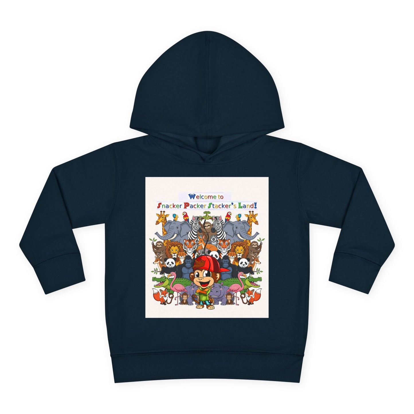 Welcome to Funland Toddler Hoodie, Kids Pullover, Fleece Kids Hoodie, Birthday Gift, Cute Cartoon Sweater