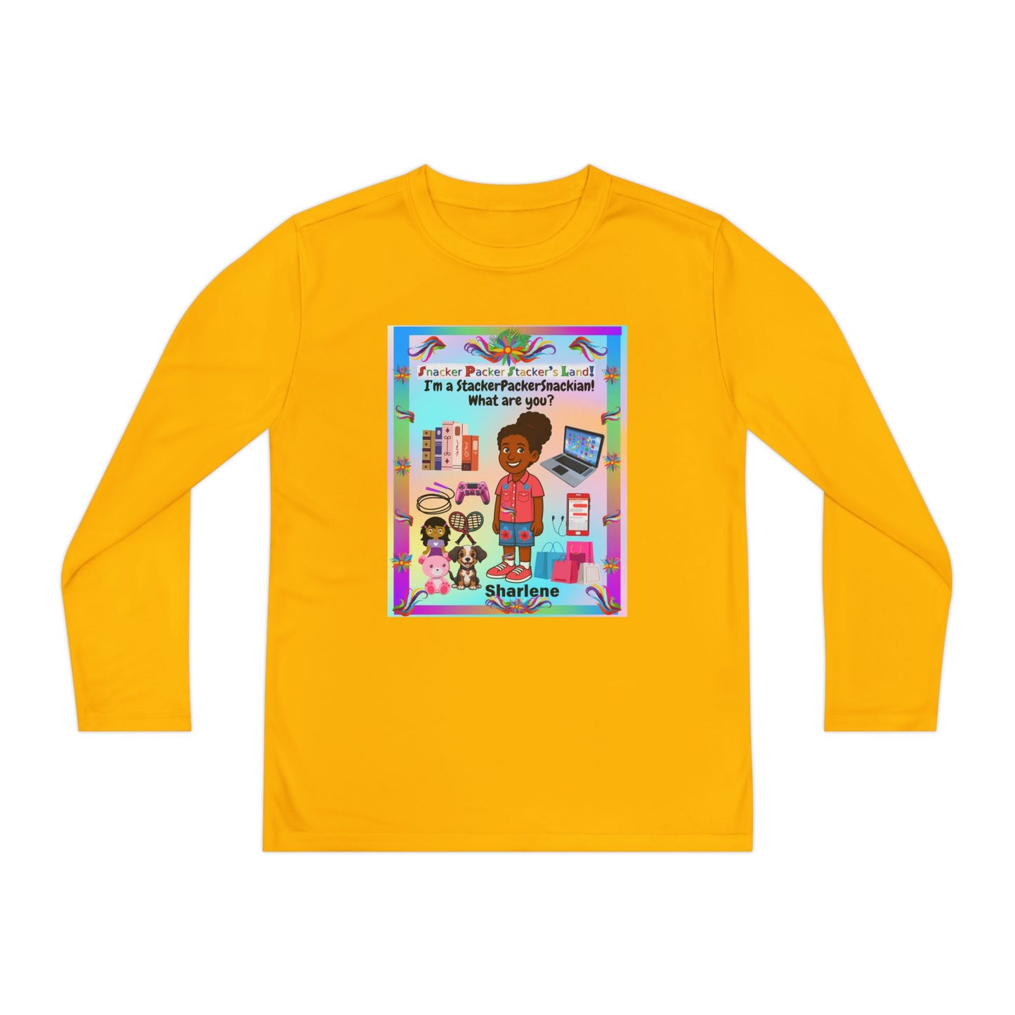 Youth Long Sleeve Tee — I’m a "StackerPackerSnackian!"  What are you?