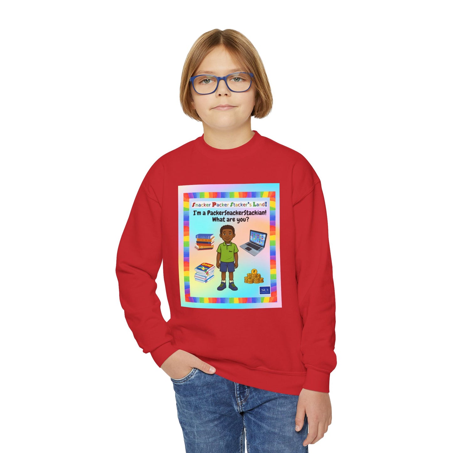 Youth Crewneck Sweatshirt - Perfect for Future Leaders!
