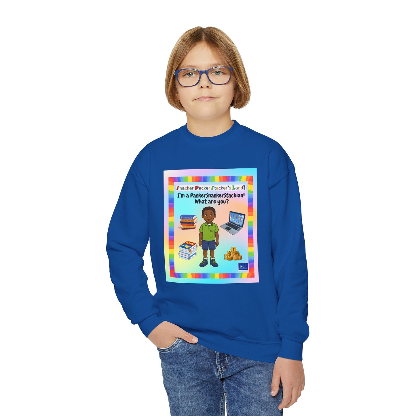 Youth Crewneck Sweatshirt - Perfect for Future Leaders!