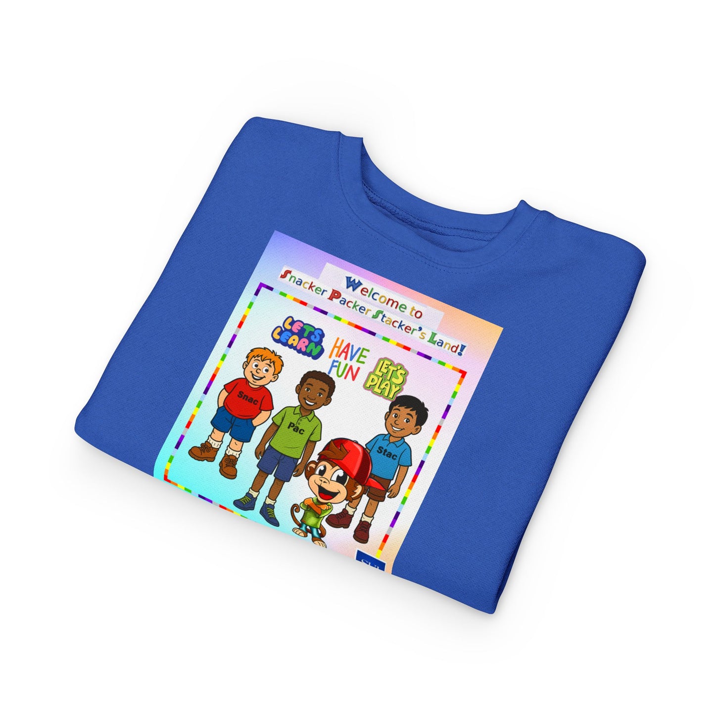 Toddler Sweatshirt - Welcome to Colorful Fun Day Design