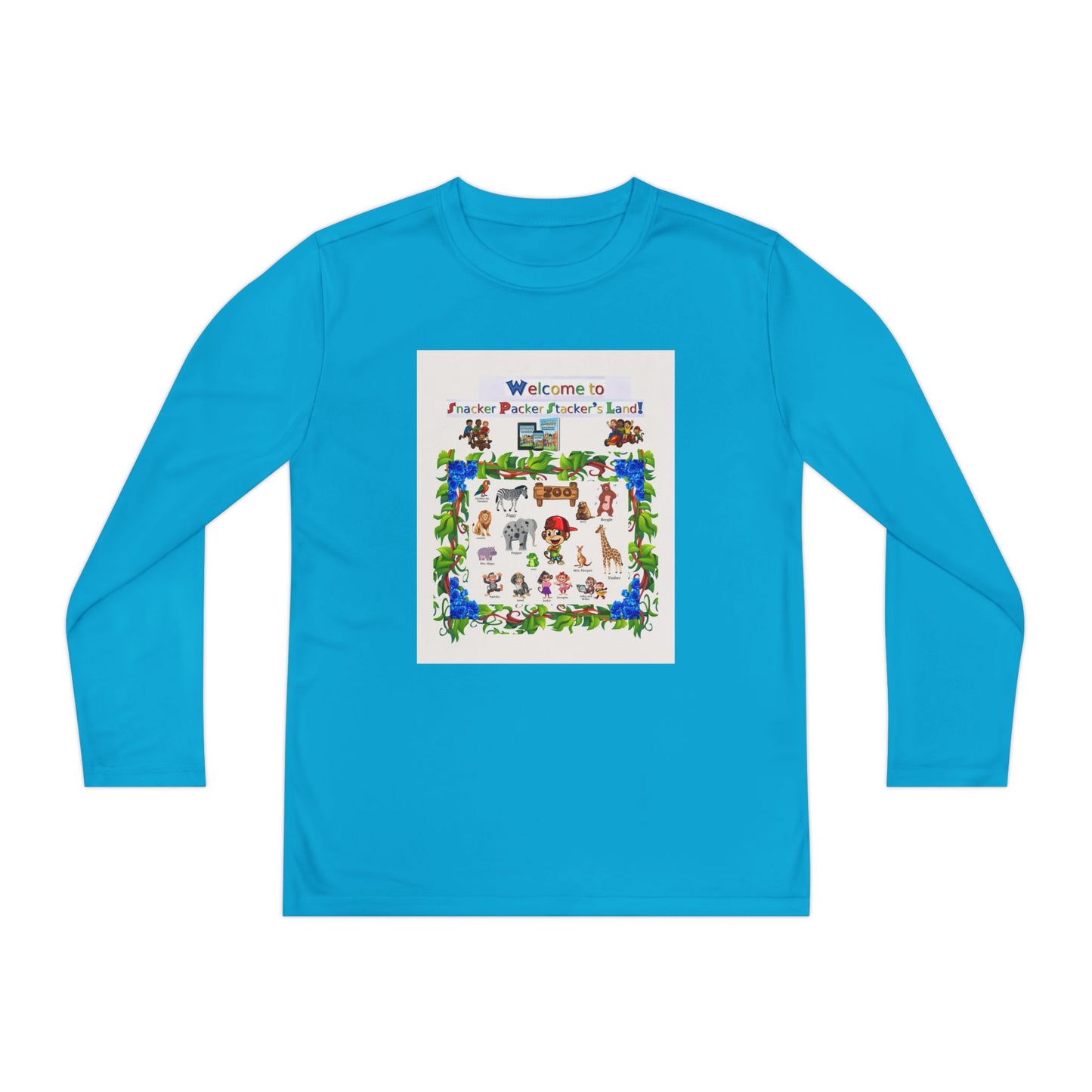 Youth Long Sleeve Tee - Welcome to the Petting Zoo Design
