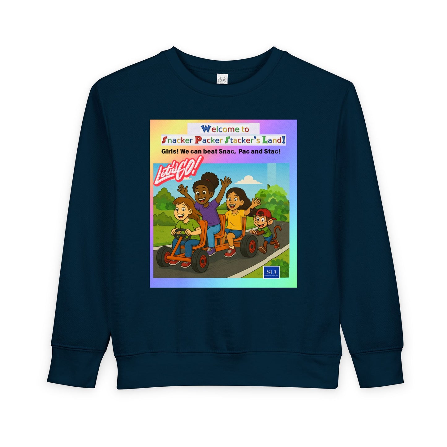 Toddler welcome to Sacker Packer's Land Toddler Sweatshirt - Fun & Playful Kids Apparel