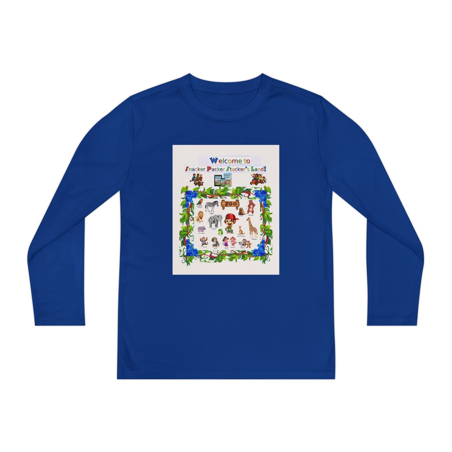 Youth Long Sleeve Tee - Welcome to the Petting Zoo Design