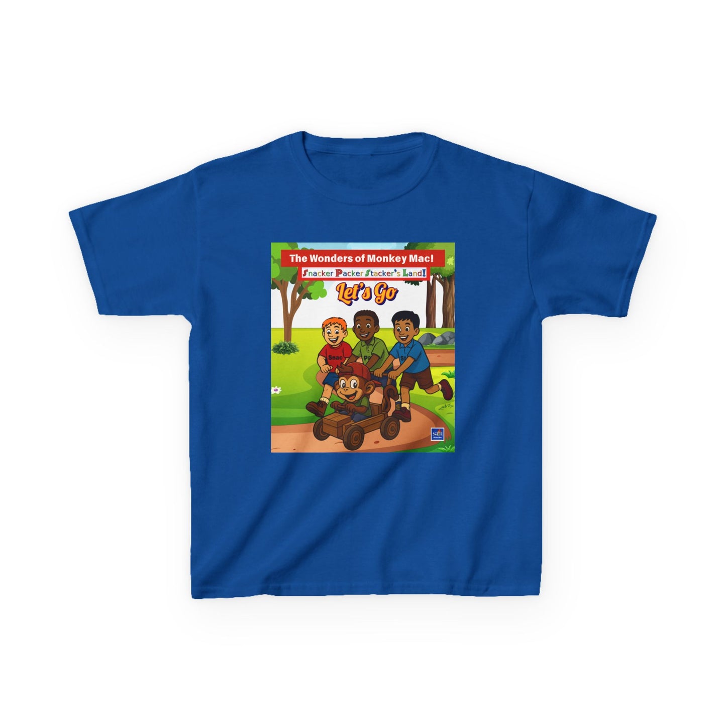 Kids Softstyle Tee - Welcome to Playtime Paradise Design
