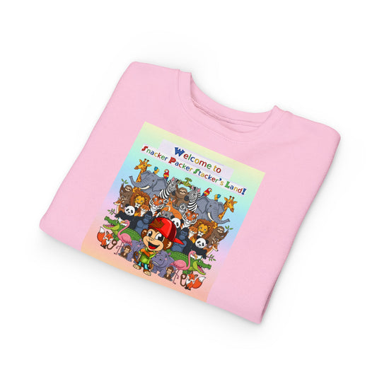 Toddler's Sweatshirt - Wear and learn about at all the animals on this sweatshirt!