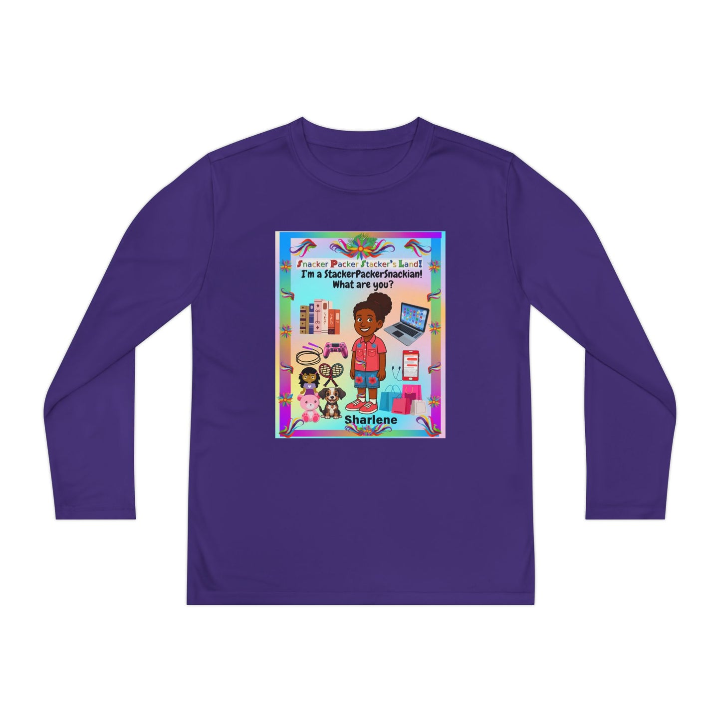 Youth Long Sleeve Tee — I’m a "StackerPackerSnackian!"  What are you?