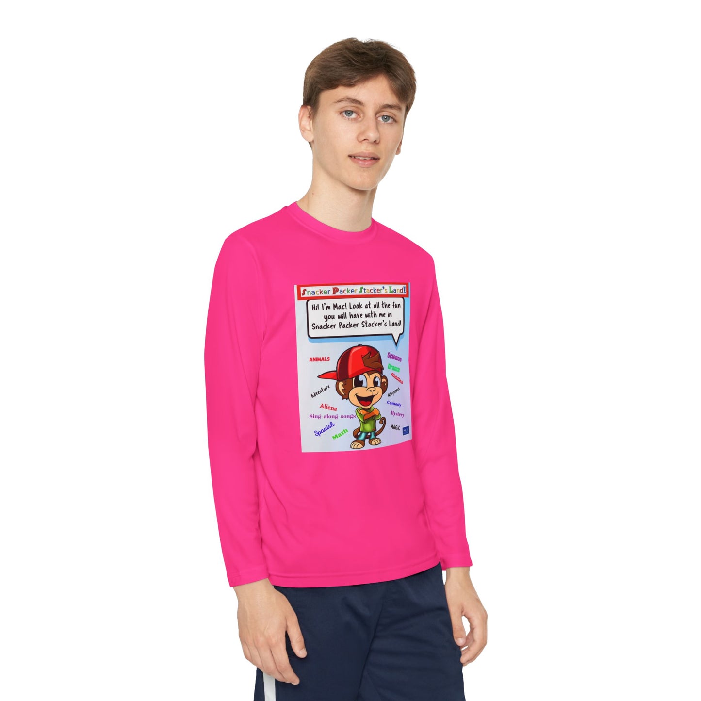 Youth Long Sleeve Funny Teacher Tee