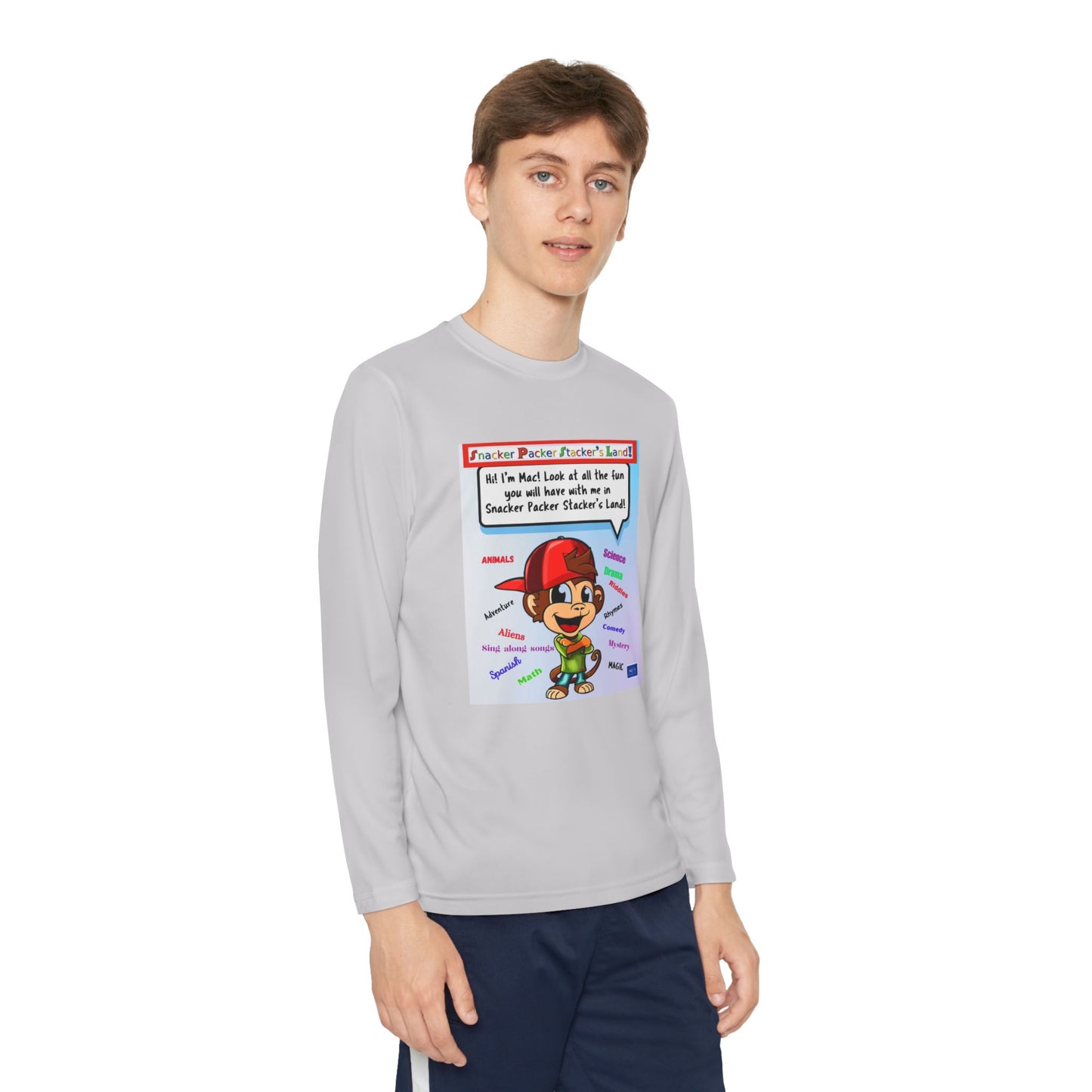 Youth Long Sleeve Funny Teacher Tee