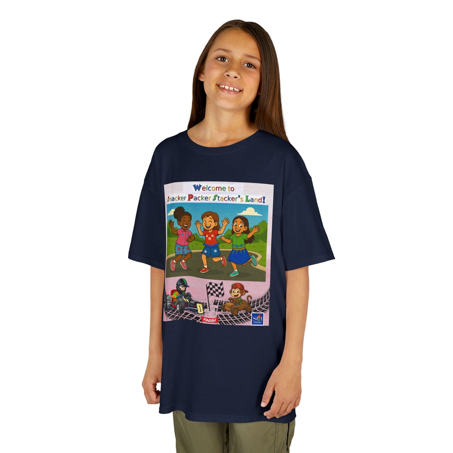 Kids Graphic Tee - Welcome to Snacker Packer's Land