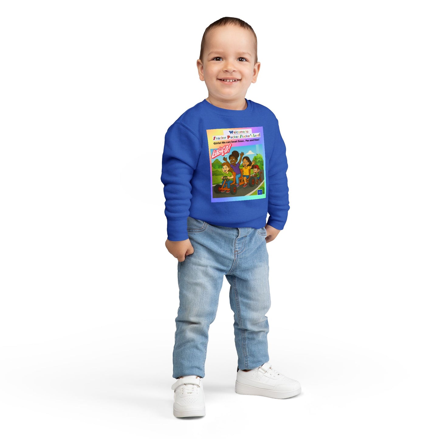 Toddler welcome to Sacker Packer's Land Toddler Sweatshirt - Fun & Playful Kids Apparel