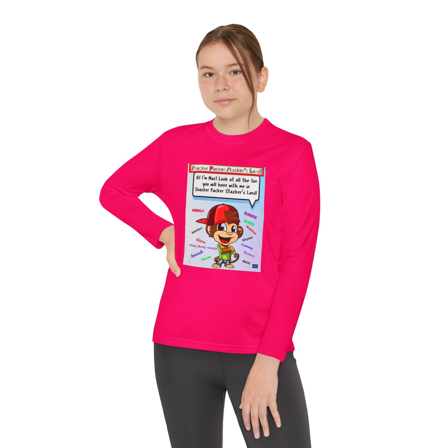 Youth Long Sleeve Funny Teacher Tee