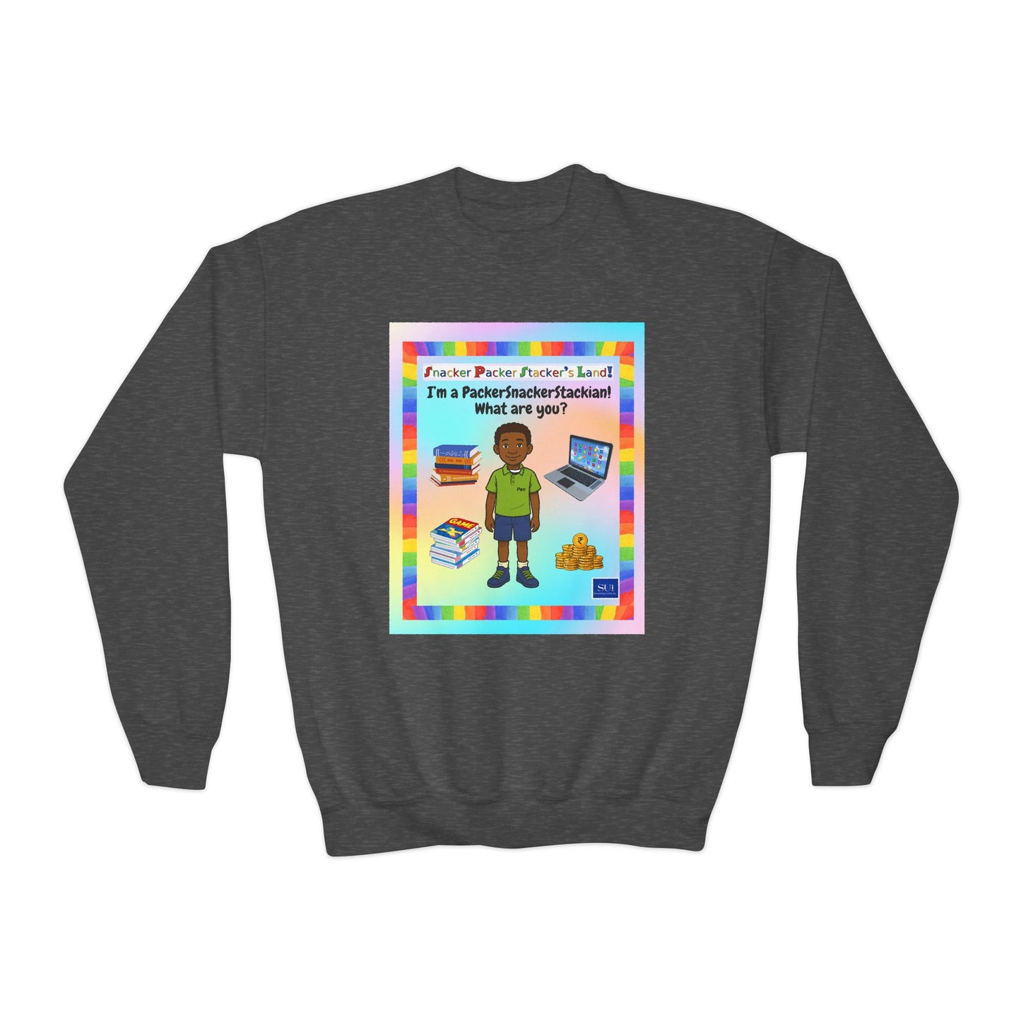 Youth Crewneck Sweatshirt - Perfect for Future Leaders!