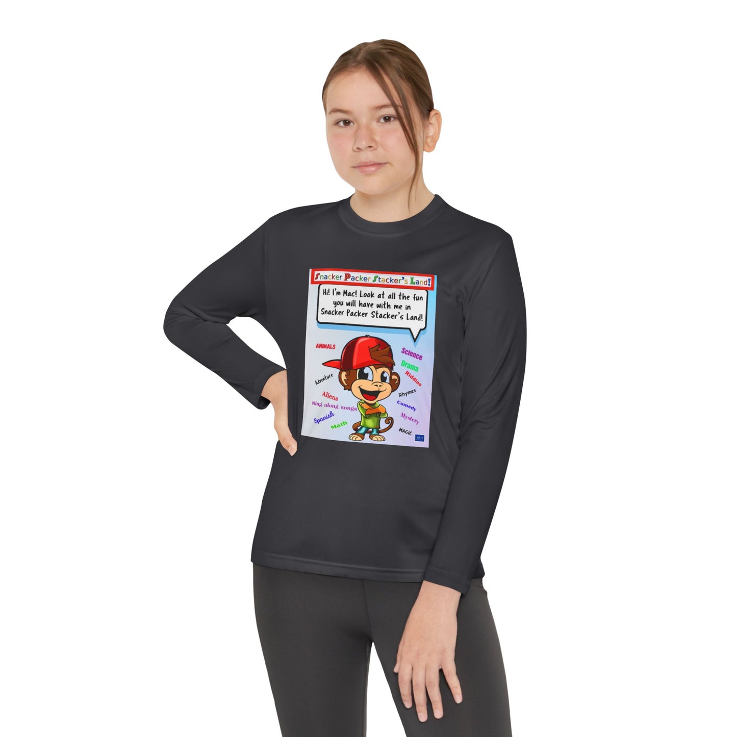Youth Long Sleeve Funny Teacher Tee