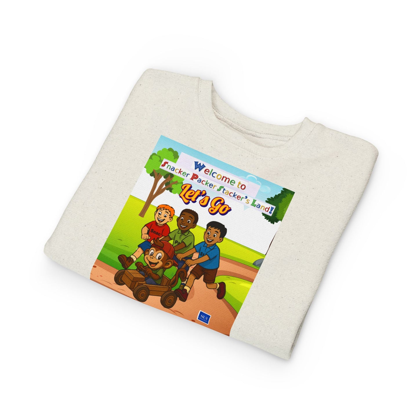 Toddler Sweatshirt - Welcome to Fun Adventures! Let's Go!