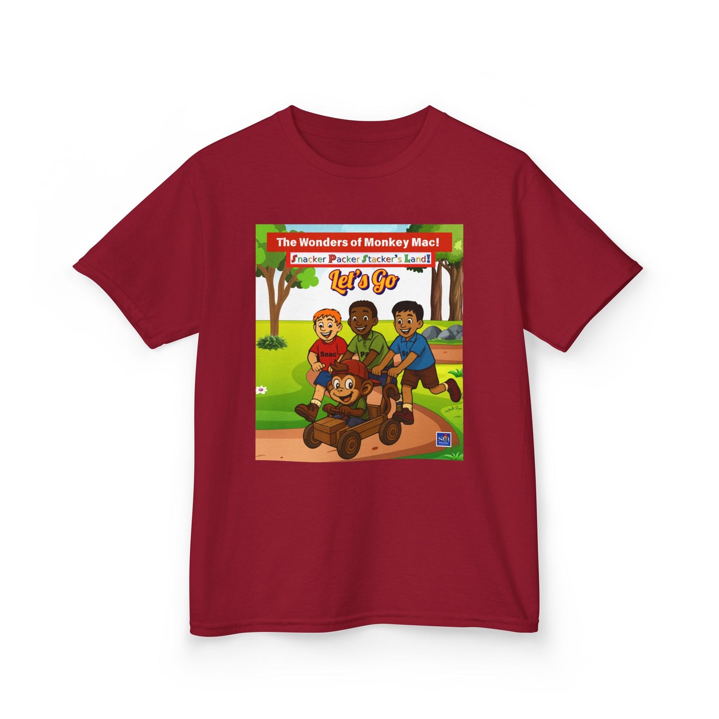 Kids Softstyle Tee - Welcome to Playtime Paradise Design