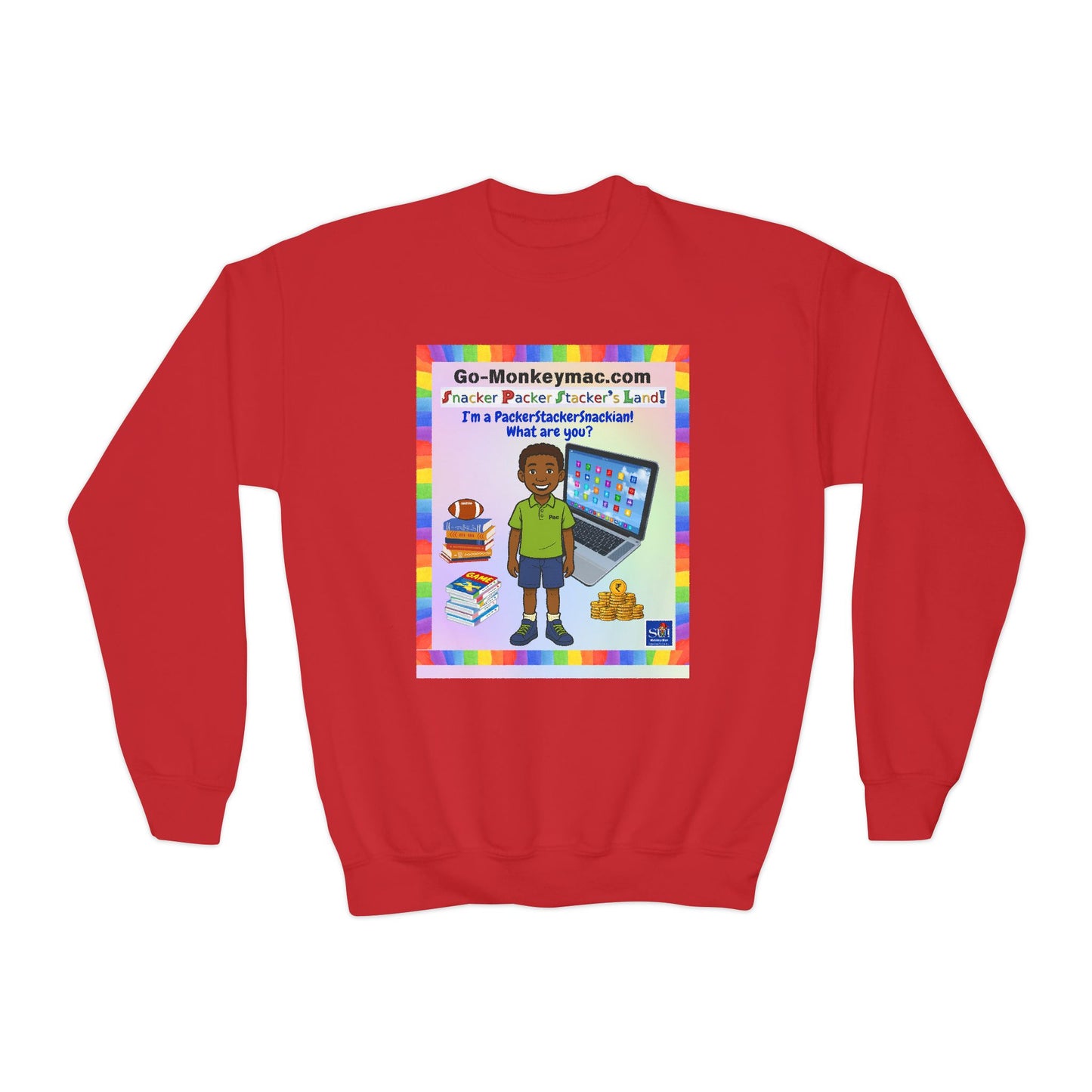 Youth Crewneck Sweatshirt - Perfect for Future Leaders!