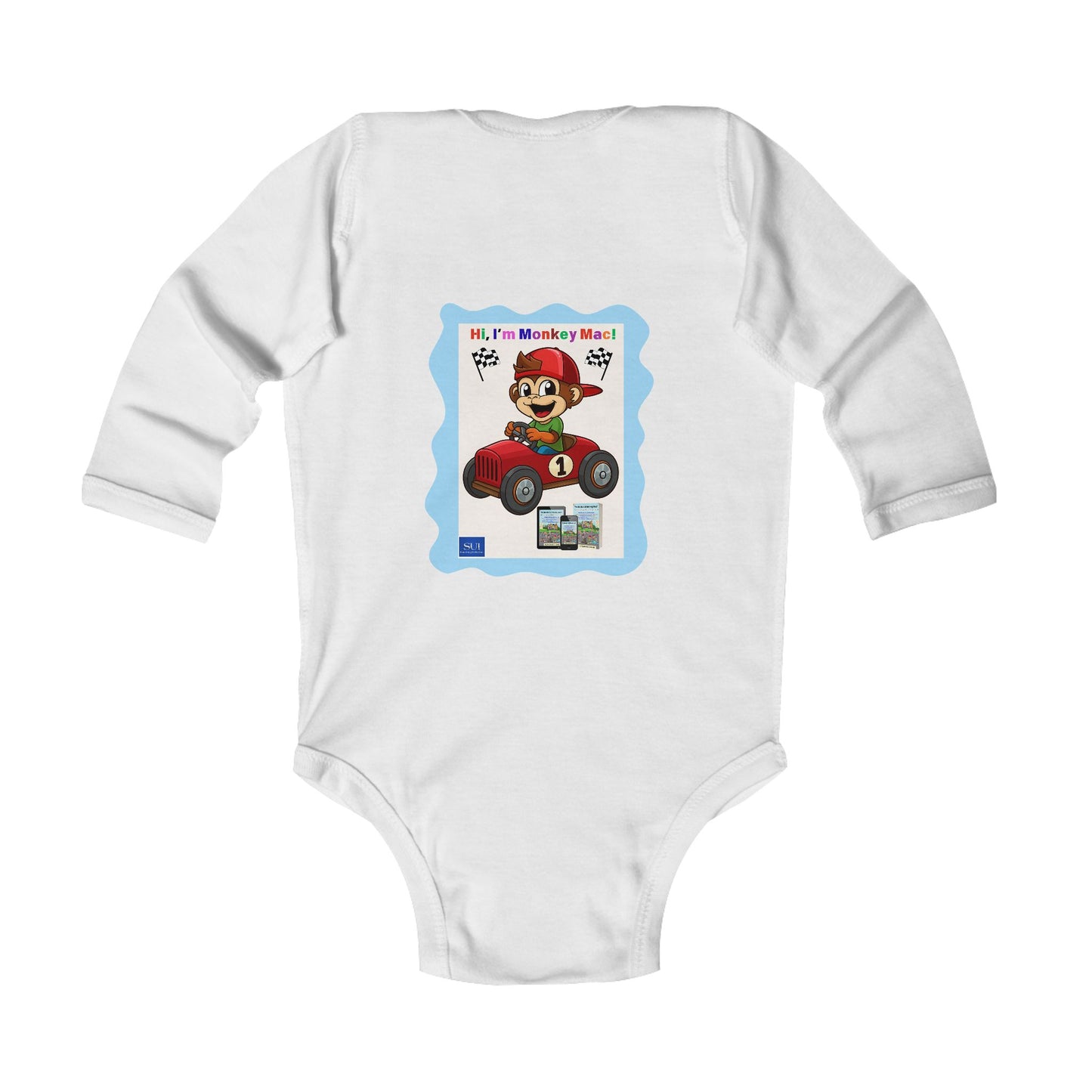 Cute Go Kart Infant Bodysuit - Perfect for Baby Showers & First Birthdays