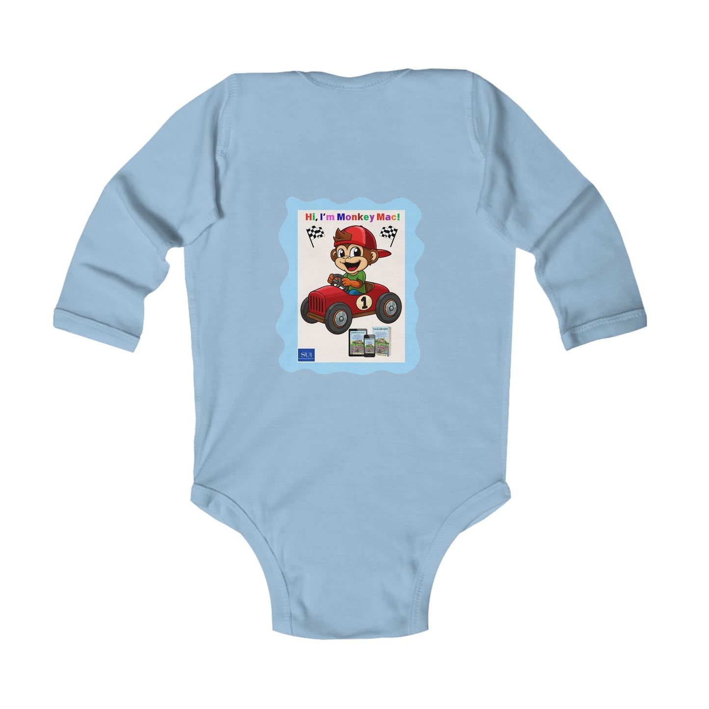 Cute Go Kart Infant Bodysuit - Perfect for Baby Showers & First Birthdays