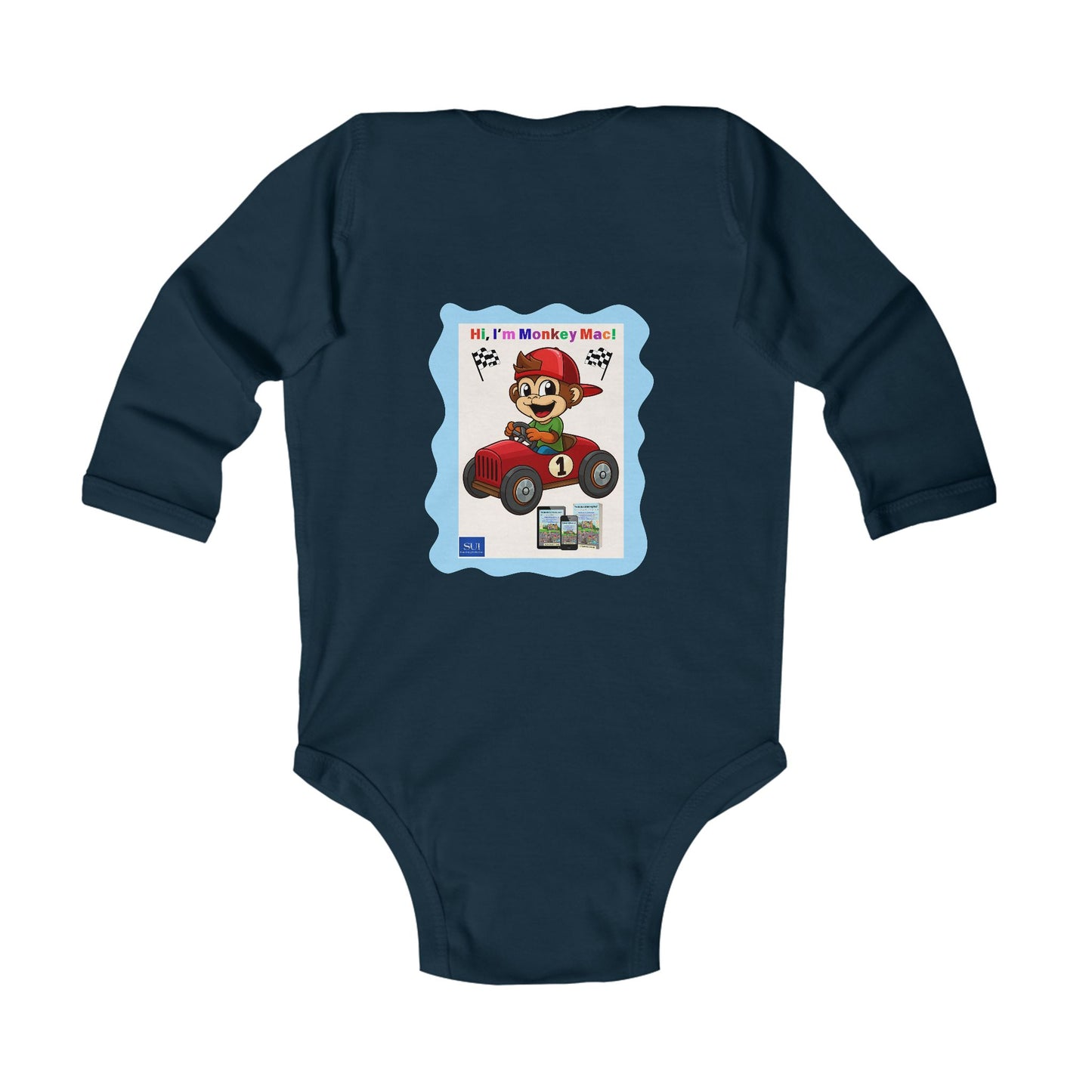 Cute Go Kart Infant Bodysuit - Perfect for Baby Showers & First Birthdays