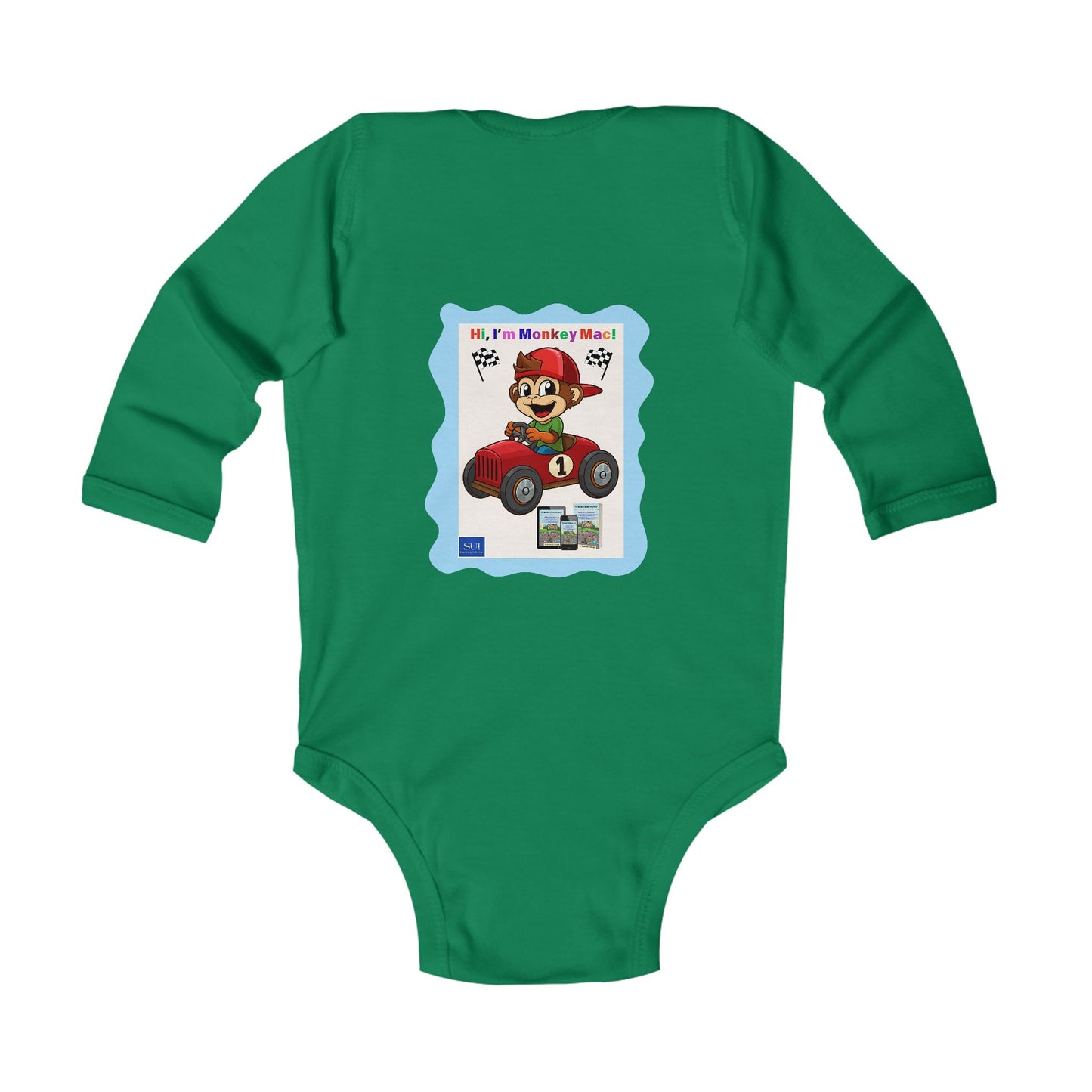 Cute Go Kart Infant Bodysuit - Perfect for Baby Showers & First Birthdays