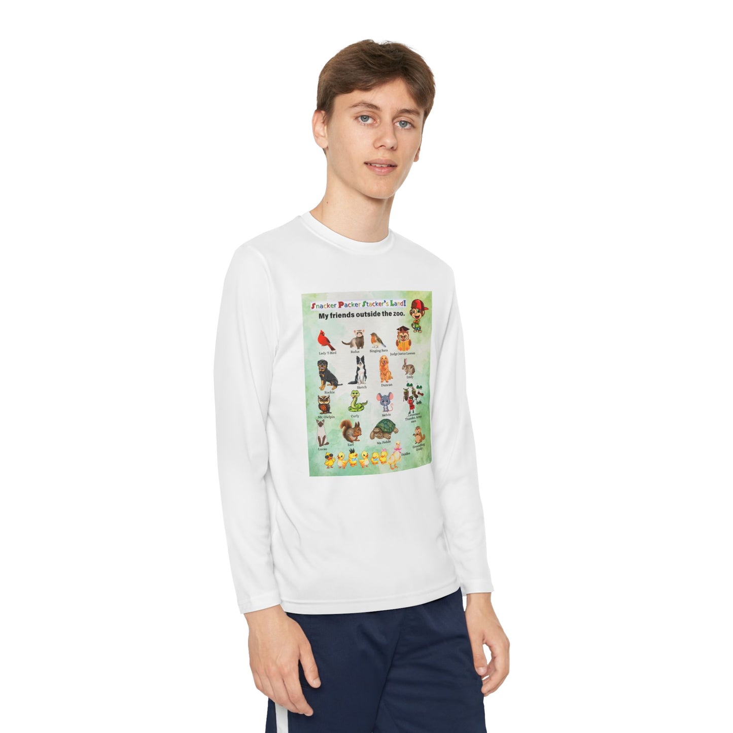 Youth Nature-Inspired Youth Long Sleeve Tee