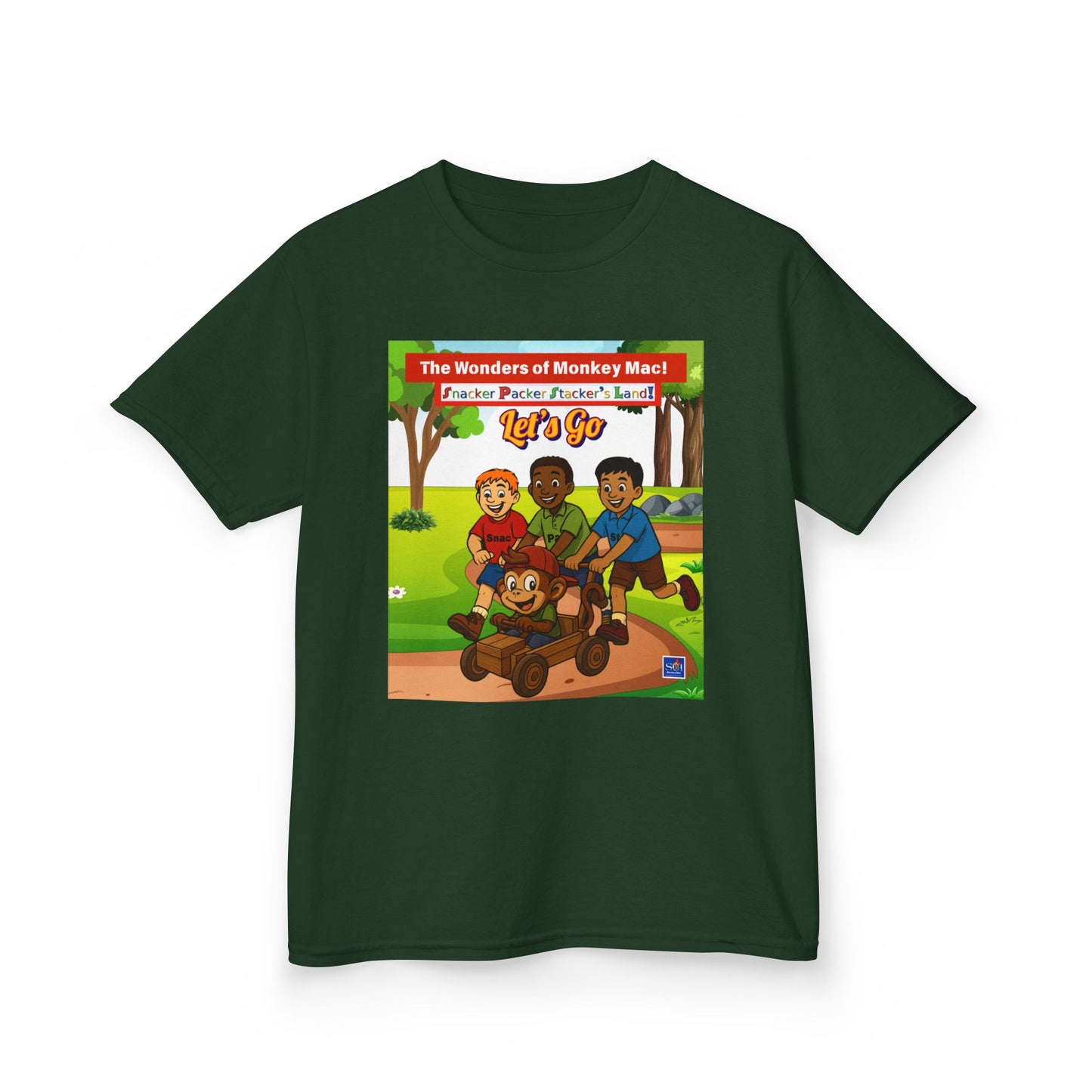 Kids Softstyle Tee - Welcome to Playtime Paradise Design