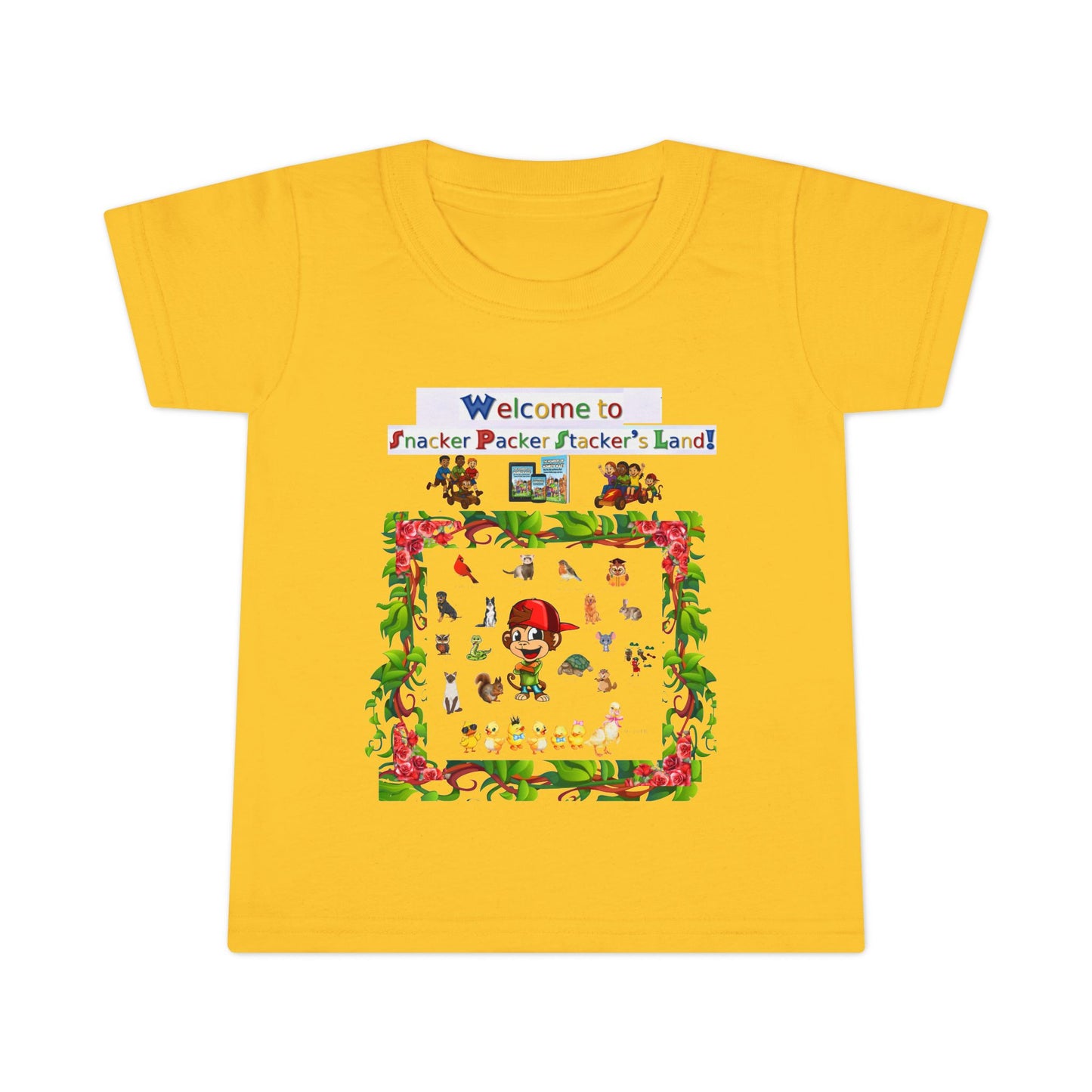 Welcome to Snacker Packer Stucker's Land Toddler T-Shirt