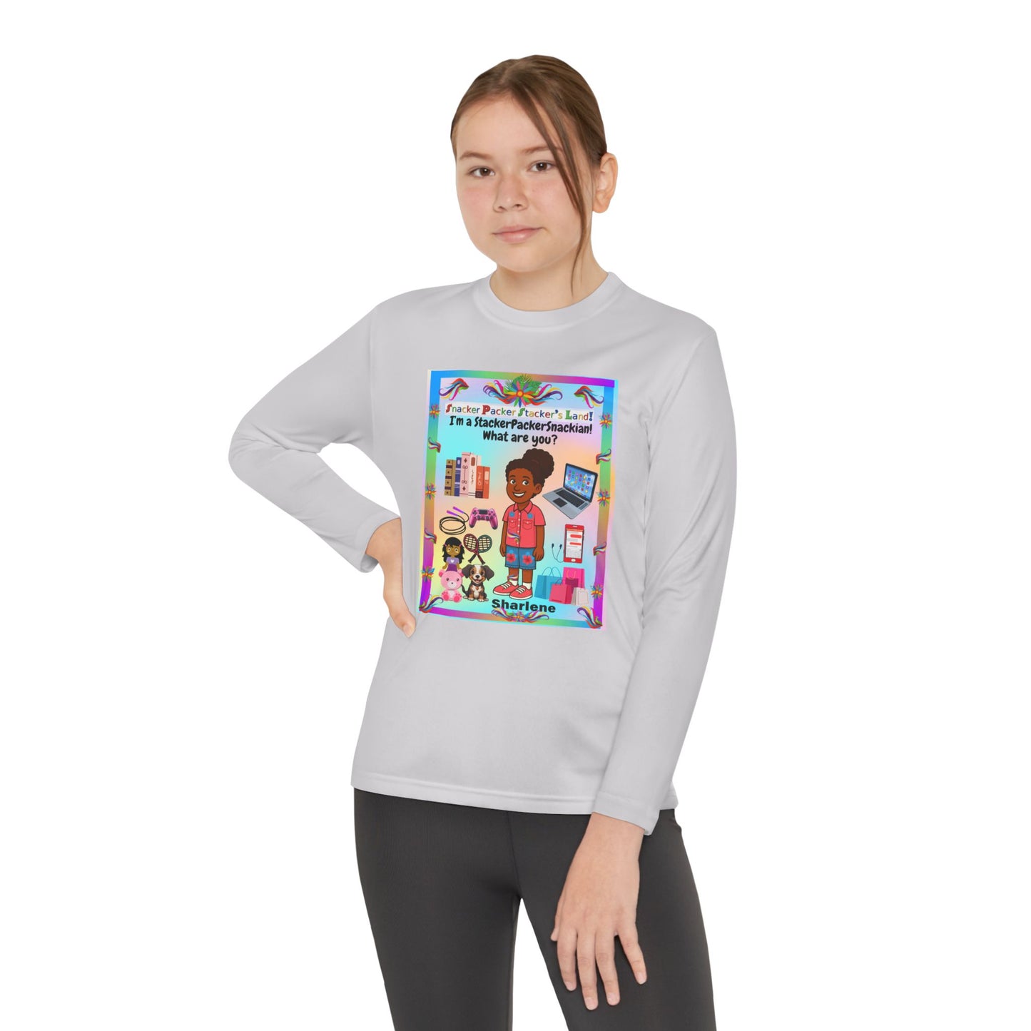 Youth Long Sleeve Tee — I’m a "StackerPackerSnackian!"  What are you?