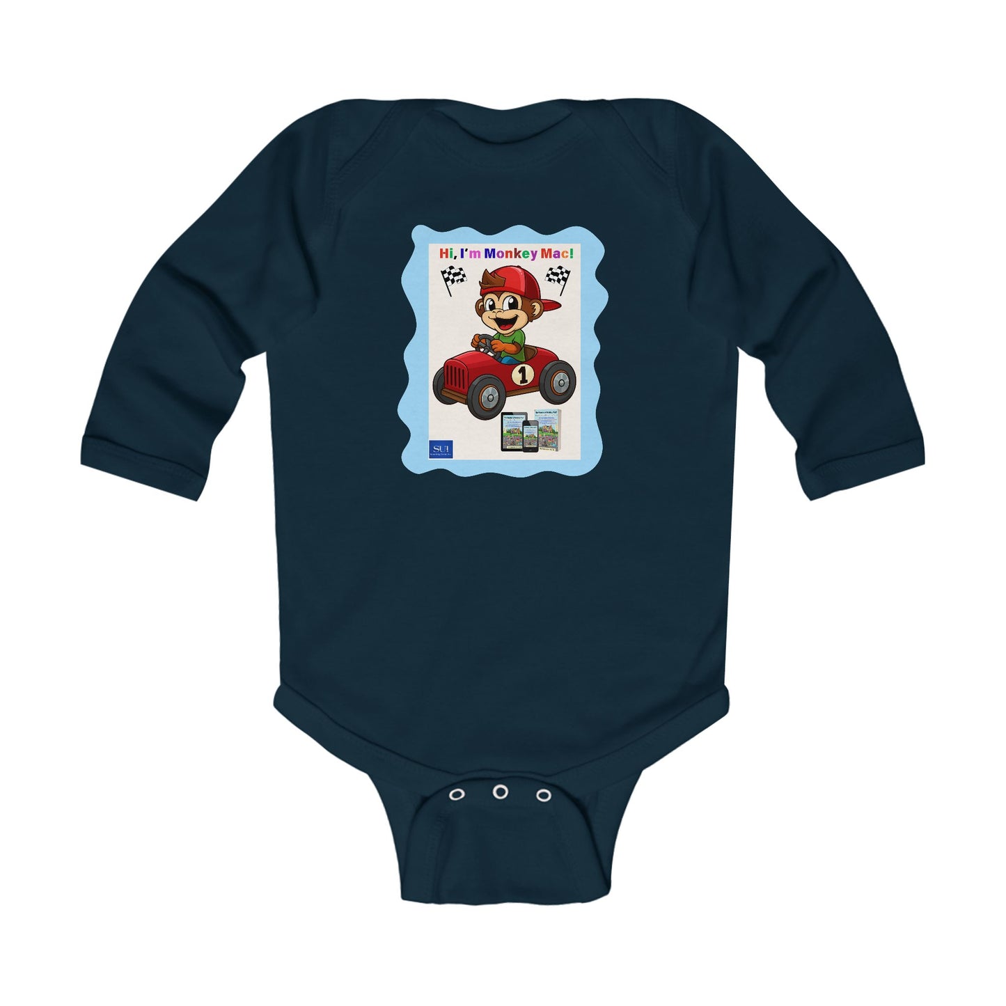 Cute Go Kart Infant Bodysuit - Perfect for Baby Showers & First Birthdays