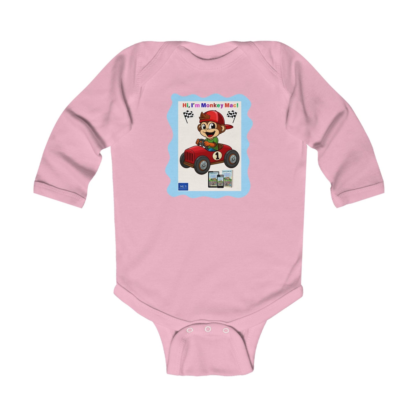Cute Go Kart Infant Bodysuit - Perfect for Baby Showers & First Birthdays