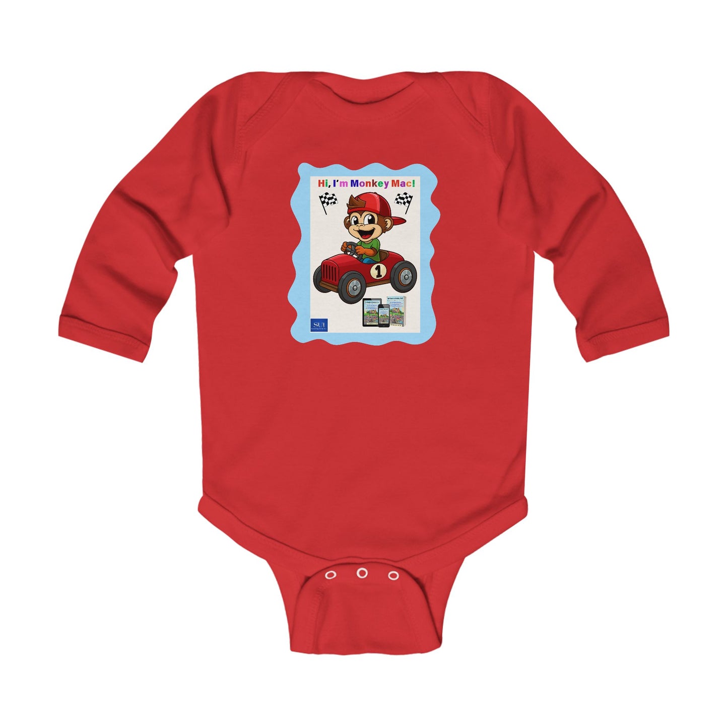 Cute Go Kart Infant Bodysuit - Perfect for Baby Showers & First Birthdays