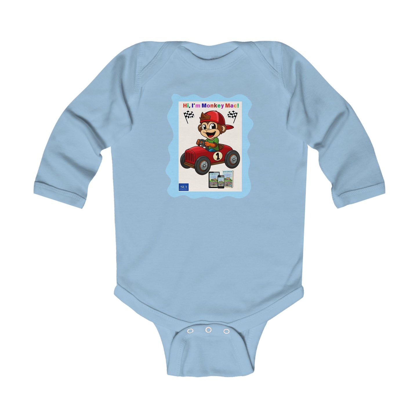 Cute Go Kart Infant Bodysuit - Perfect for Baby Showers & First Birthdays