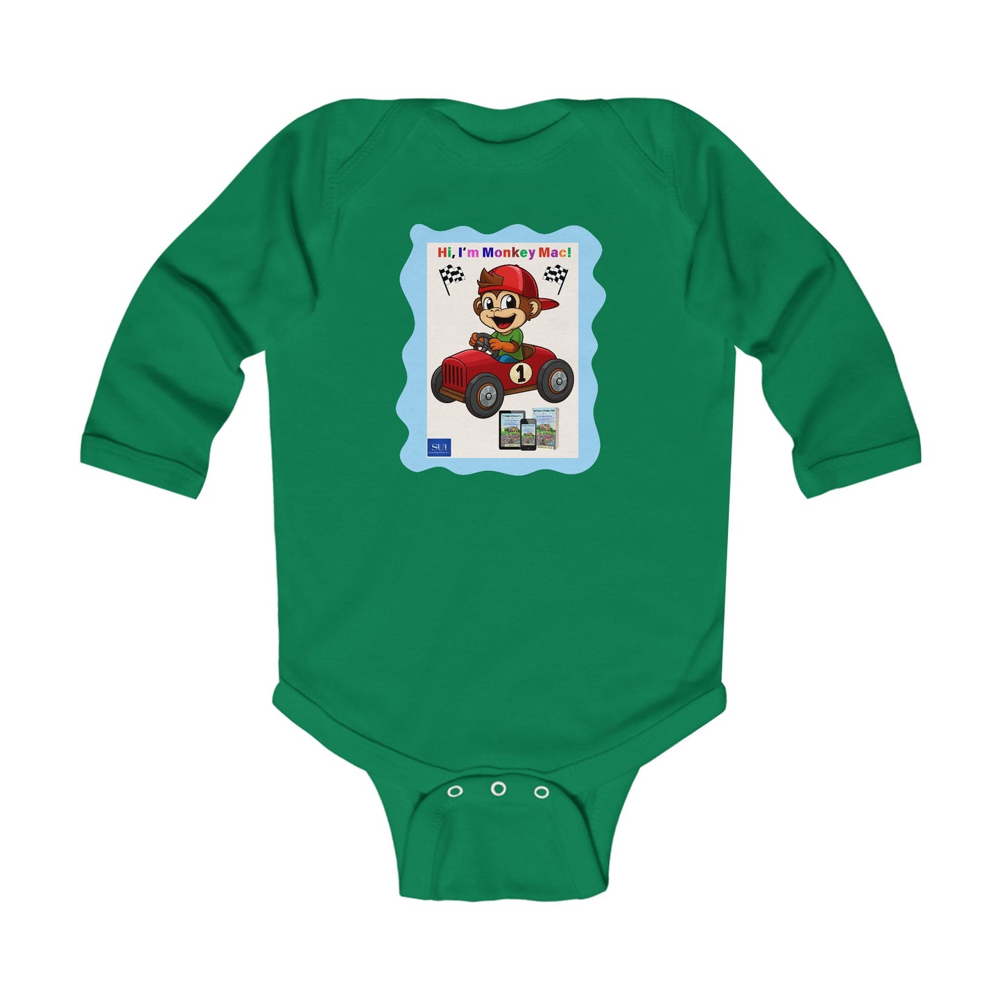 Cute Go Kart Infant Bodysuit - Perfect for Baby Showers & First Birthdays